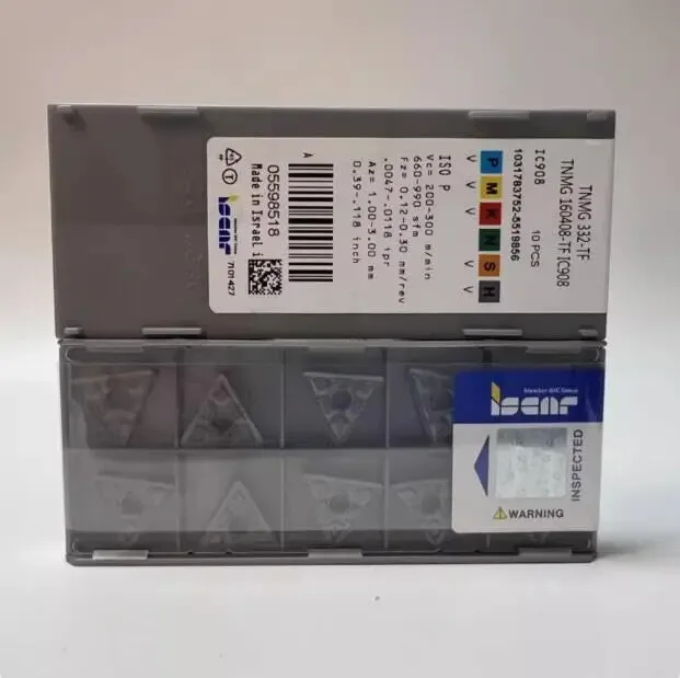 

TNMG160408-TF IC908 /Original genuine CNC alloy blade 10 PCS