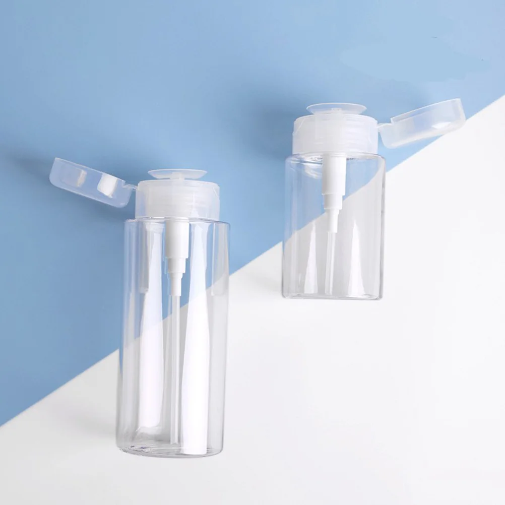 

2pcs 300Ml Portable Travel Bottles For Shampoo Lotion Essential Oil Liquid Subpackaging Container Refillable Empty Bottle