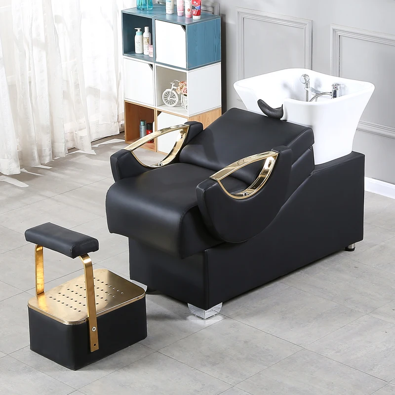 

Shower Chair Aesthetic Beauty Stylist Hydraulic Pedicure Economic Spa Stretcher salon de belleza mobiliario Luxury Recliner