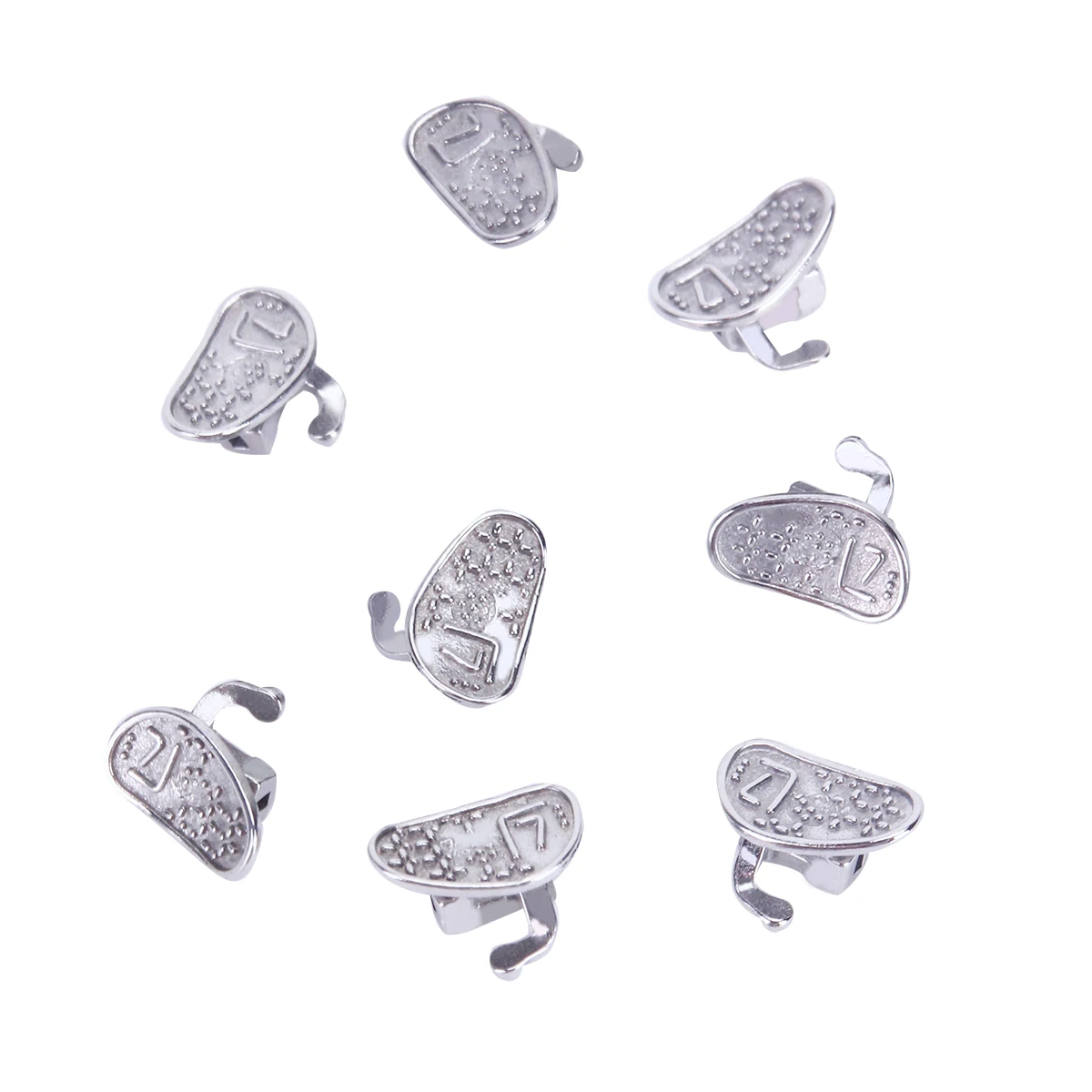 20 Sets/Box AZDENT Dental Orthodontische Bukkalröhrchen MIM Monoblock 1./2. Molar Zähne Klebbar Nicht Konvertierbar Roth/MBT 0.022/0.018 – Detail 6