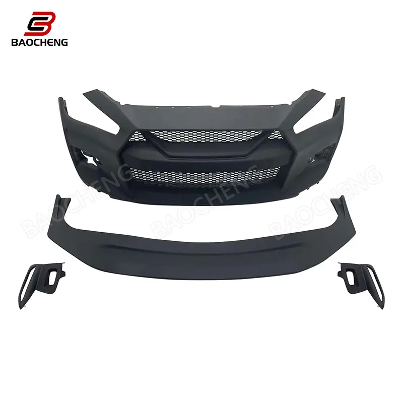 New Q50 High Quality LB Style Wide Bodykit Car Front Bumper For Infiniti Q50 Upgrade Modified Body Kit Front Bumper Auto Parts