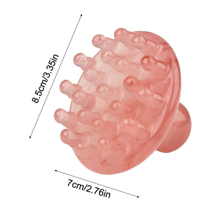 1pc disco de sândalo massageador de madeira couro cabeludo dente largo pente do couro cabeludo ponta redonda ferramenta portátil molhado seco cabelo massagem pente acuponto