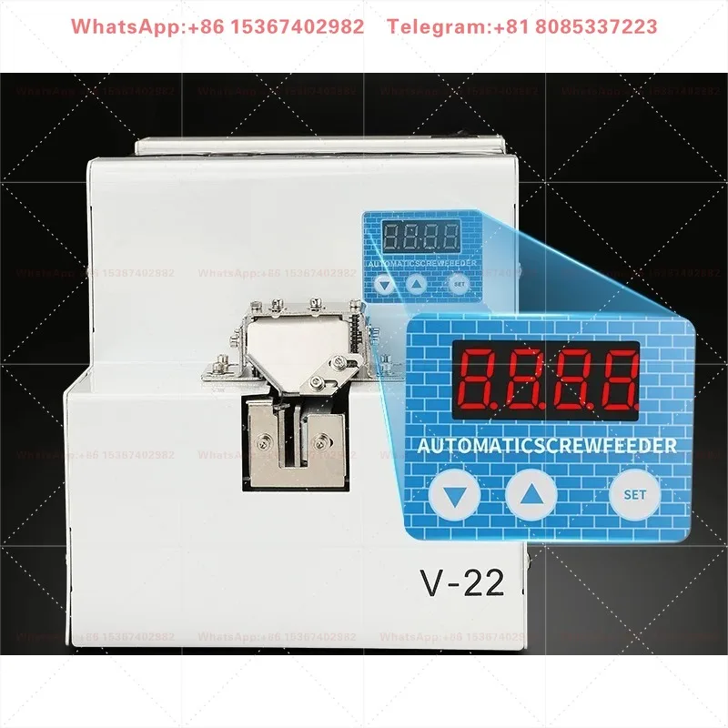 Automatic Screw Arranging Machine with Large Silo, Digital Display Screw Sorting Machine for Industrial Assembly Work