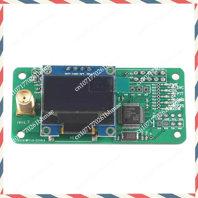 -A21Z For Raspberry Pi Extended MMDVM Hotspot OLED MMDVM DMR P25 YSF DIY Multi-Function Convenient Loose Parts Replacement Parts