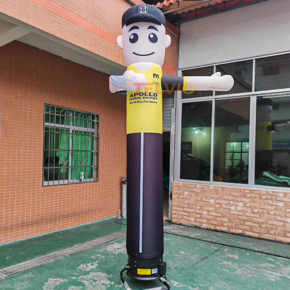 Customized Inflatable Air Dancer Wave Man Dancing Advertising Sky Welcome Dancer Inflatable  For Decoration Advertising