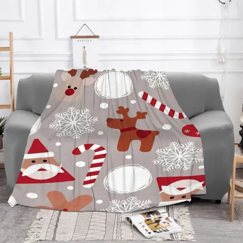 

Christmas Decoration Custom Baby Blanket Sofa Winter Fluffy Soft Blankets Bed Machine Washable Furry Throw Throws Baby Fleece