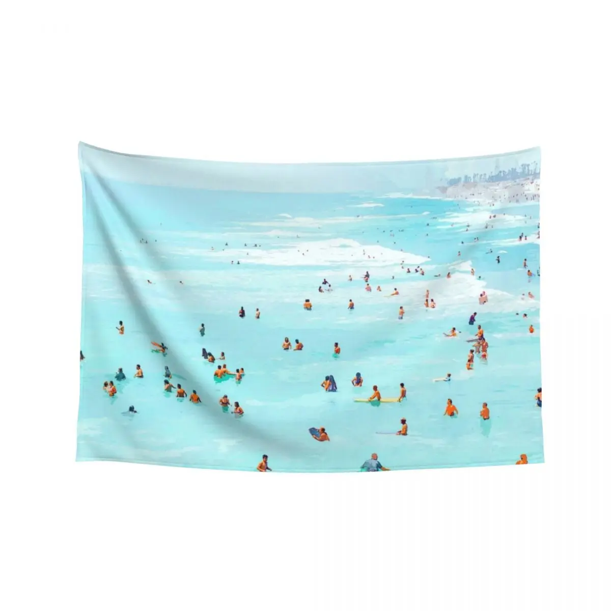 

Hot Summer Day #painting #illustration Tapestry Korean Room Decor Room Decoration Accessories Tapestry