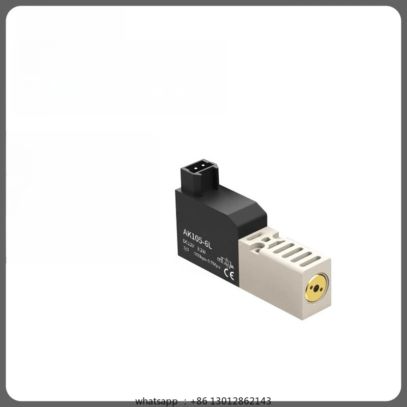 

Двухпозиционный трехходовой электромагнитный клапан прямого действия 10 мм с большим расходом, универсальный для положительного и отрицательного давления