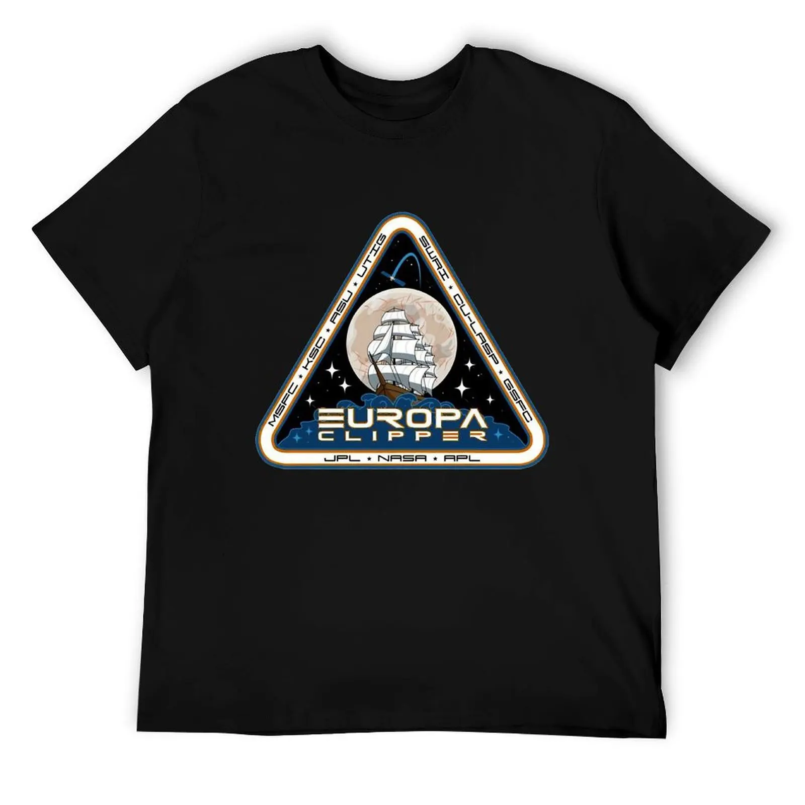 

Europa Clipper mission patch T-Shirt t shirt custom print man t shirt summer anime t shirts for man T-Shirt