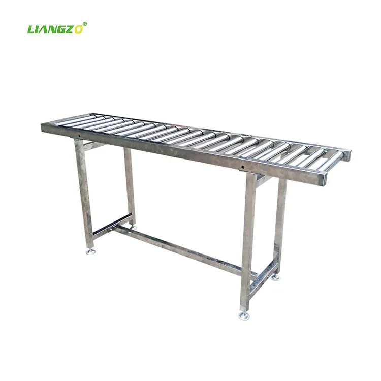 LIANGZO Latest Stainless Steel Conveyor Rollers ODM OEM OBM Stainless Steel Belt Conveyor System For Wholesale