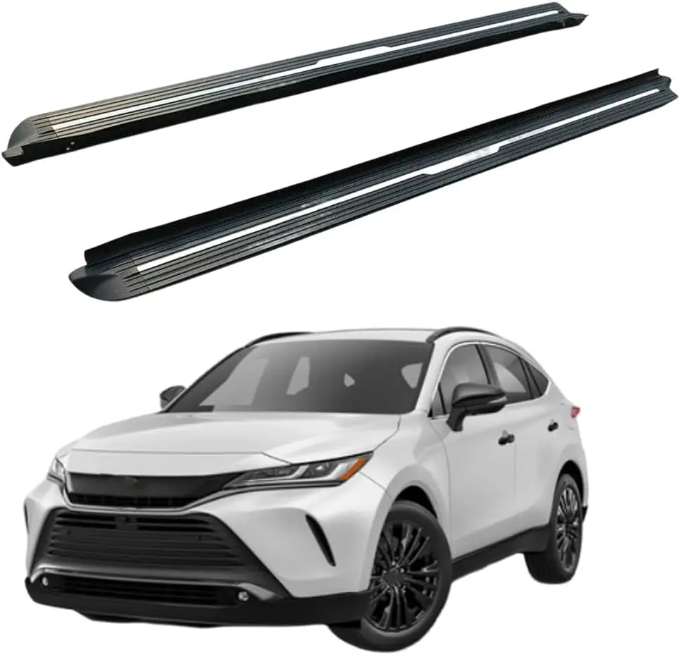 

Комплект из 2 ступеней, подходящих для Toyota Venza 2020-2024, боковые педали, боковые ступеньки, подножки для бега