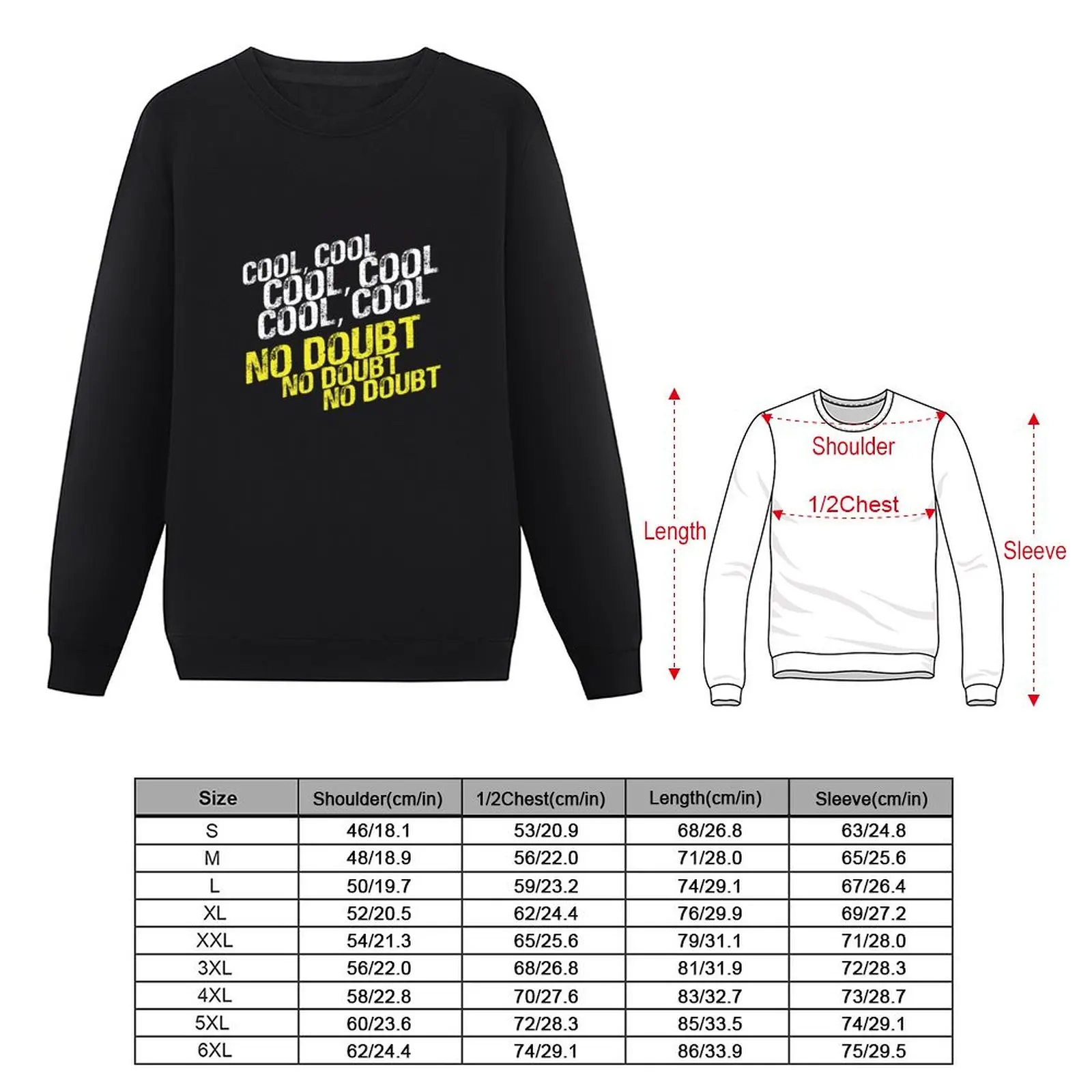 Cool, No Doubt Sweatshirt winter clothes autumn jacket men tracksuit men aesthetic sweatshirts