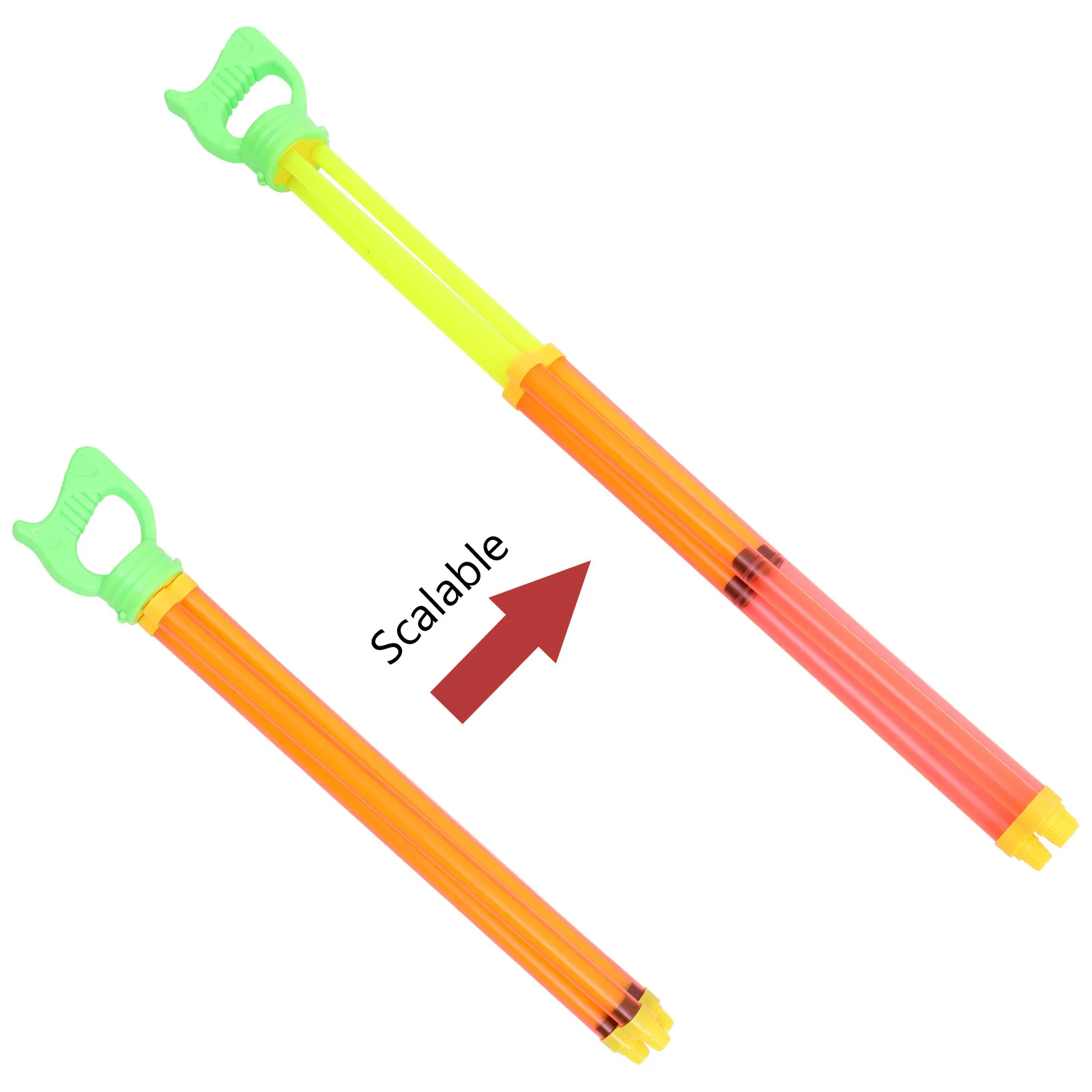 Blaster de juego portátil ligero de Material Pp duradero de agua extraíble para niños actividades al aire libre de verano