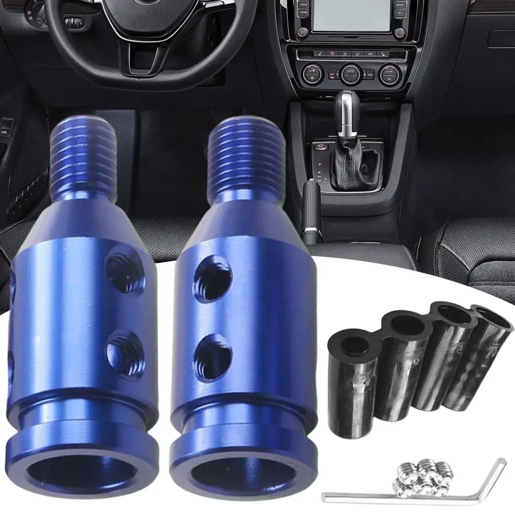 1 Set Shifter Knob Adapter Corrosion Resistant Durable Converter Gear Lever Adapter for Non-Threaded Shifter