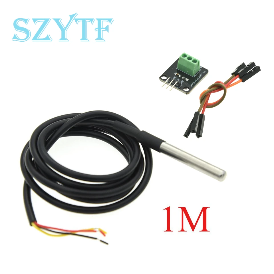 DS18B20 Temperature Sensor Module Kit Waterproof al Temperature Sensor (probe) A Large Number Of Original Spot Can Be Customized