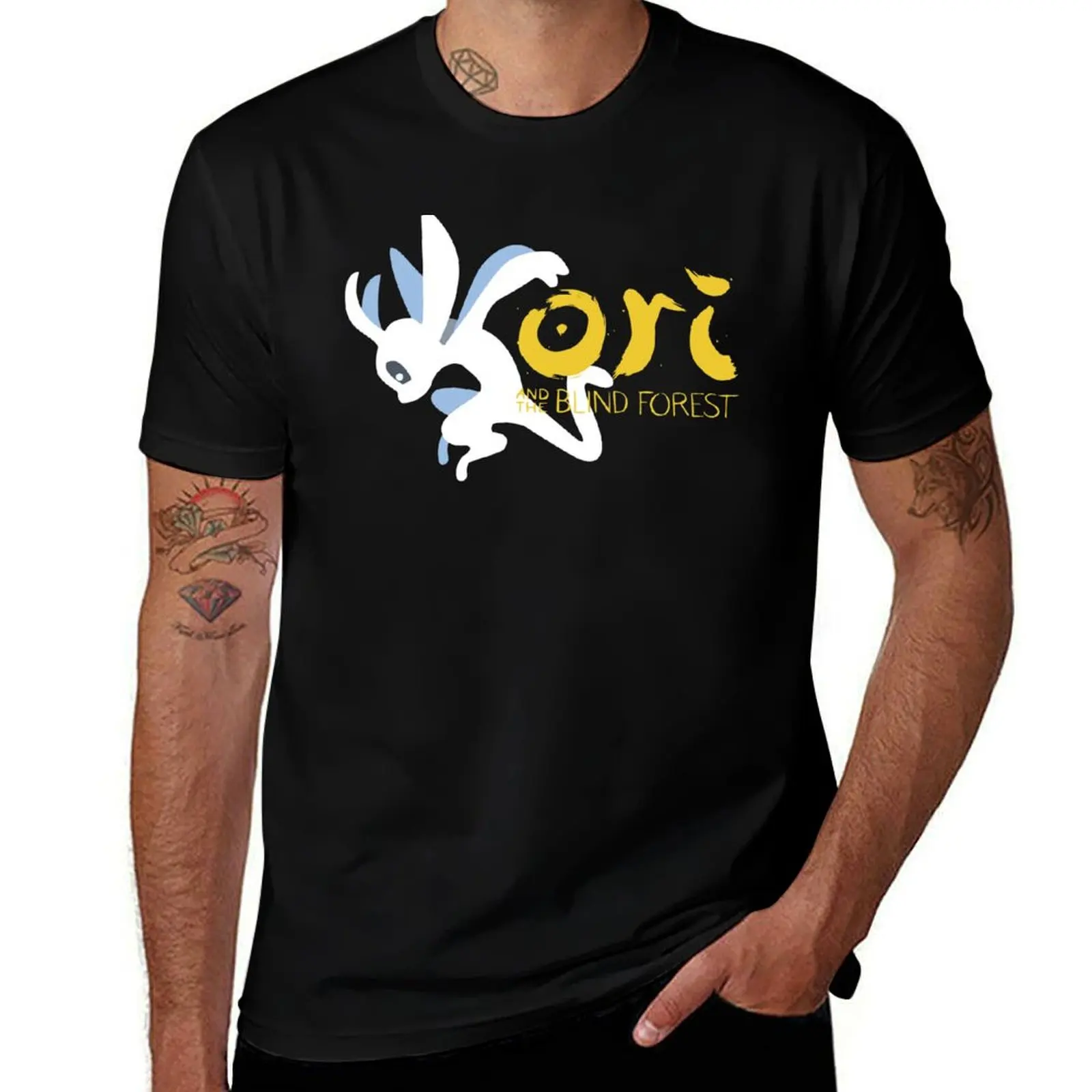 

Ori and the Blind Forest T-Shirt cotton t shirt man anime tshirt t shirts for man graphic vintage T-shirt