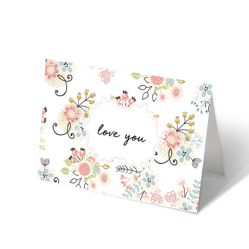 40pcs Greeting Cards with Envelopes for Wedding Bridal Shower Baby Shower Valentine\'s Day Graduation Birthday for All Occasions