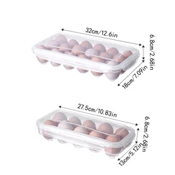 Egg Storage Box With Lid Kitchen Refrigerator Egg Box Egg Drop Rack Egg Storage Box Fridge Egg Organizer