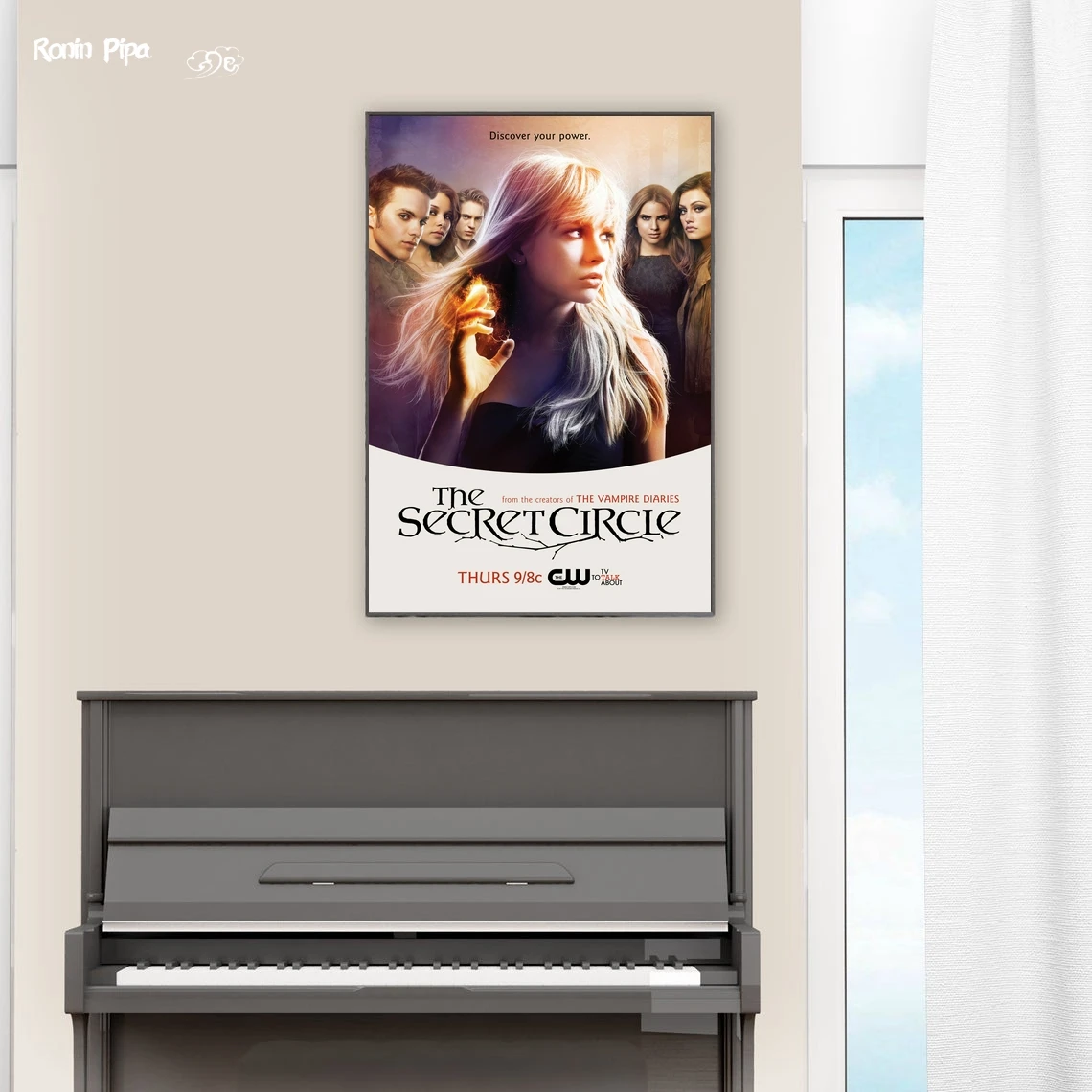 The Secret Circle Classic Movie Poster Art Print Canvas Painting Wall Pictures Living Room Home Decor (No Frame)