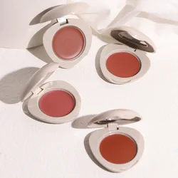 Cobblestone Blush Pure Desire Natural White Blusher Plate High-Grade Waterproof Sweat-Proof Nude Makeup Red