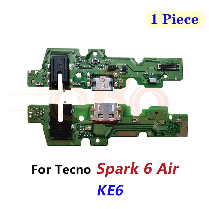 USB Charging Port Board For Tecno Spark 4 Lite 6 Go 5 AIR 7 PRO KE5 KE6 KE7 KF6 KF8 Charger Dock Connector Flex Cable Repair image 3