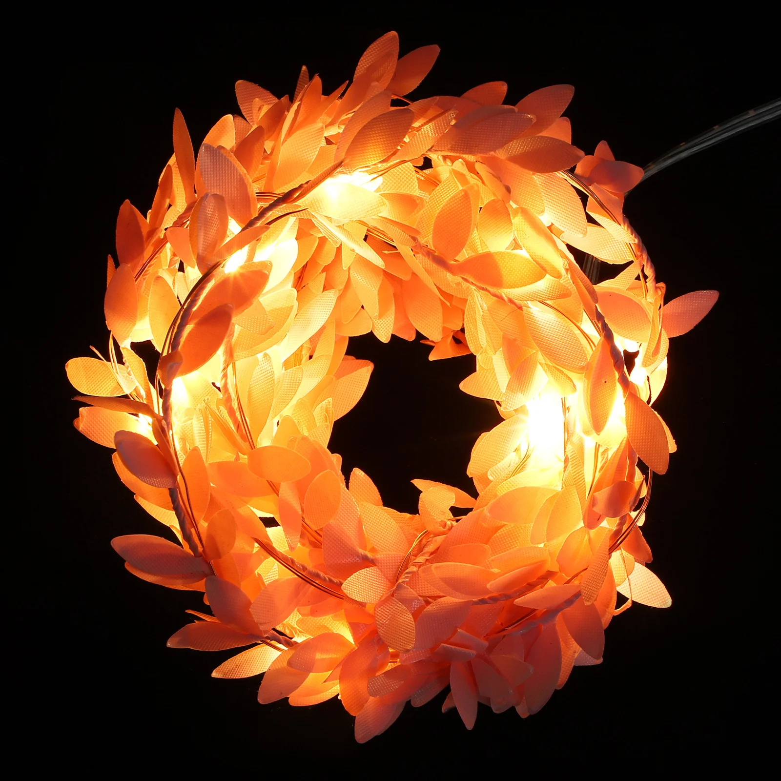 20Led 2 미터 Led 잎 갈 랜드 라이트 스트링 침실 벽 방 장식 파티 웨딩 크리스마스 장식 조명