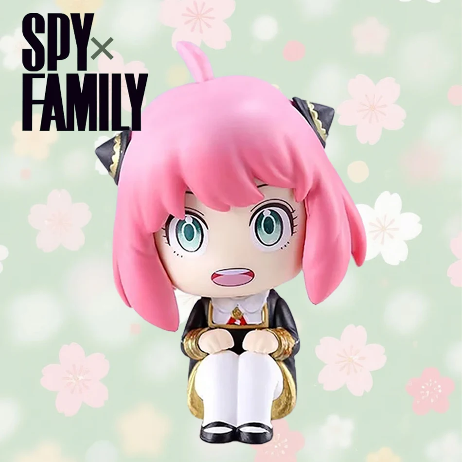 

Anya Anime Figure Cute Spy Family PVC Statue Figurine Collection Kawaii Model Desk Decoration Collection Toys Girl Birthday Gift