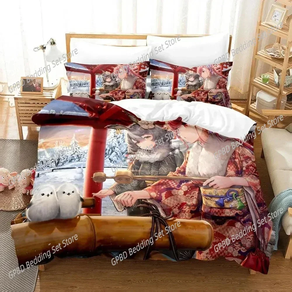 

Anime Echocalypse Game 3D NEW Duvet Cover Pillowcase Bedding Set Adult Boy Girl Bedroom Decoration Children Single Double Large