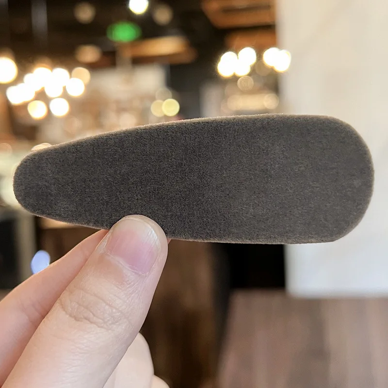 New 1PC Candy Color Hair Pins Cute Hair Barrettes Scrub Beautiful Girls Hairpins Hair Clip Kids Headwear Children Baby BB Clips