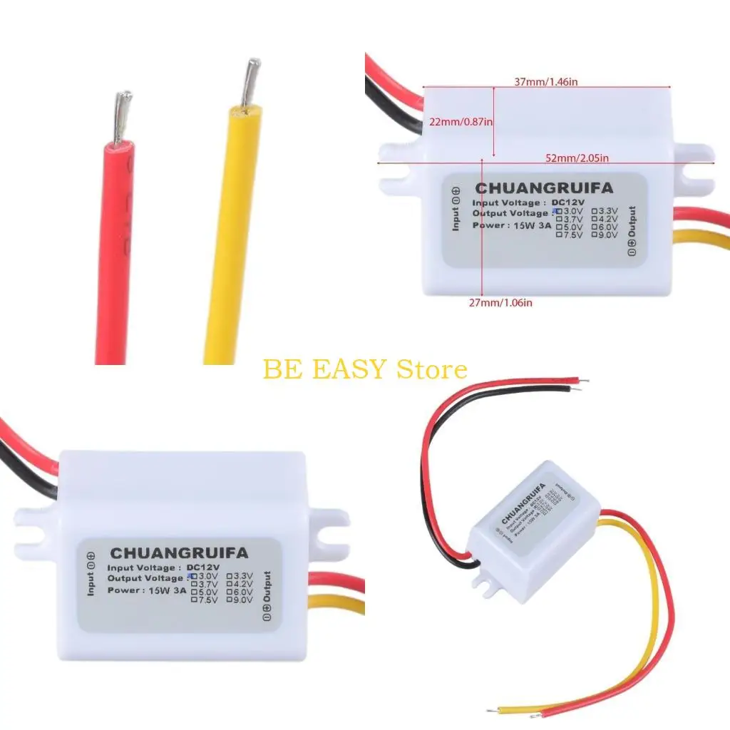 E28F Converter 12V Step Down To 3V 3A 15W Power Supply Module for DC/for DC New