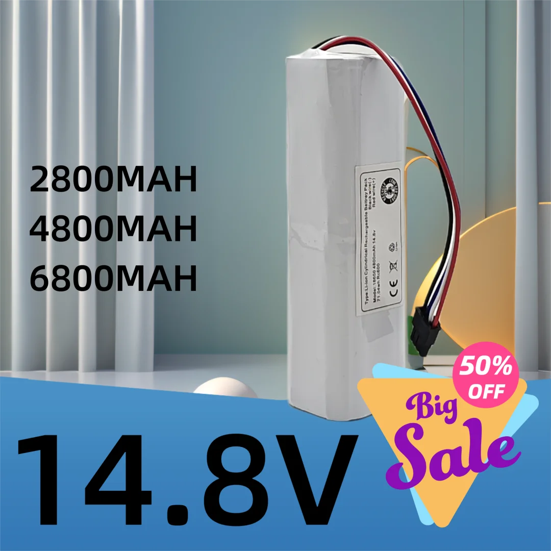 

For Xiaomi Mijia Mi Sweeping Mopping Robot Vacuum Cleaner 1T 14.8V 4800mAh Replacement Battery STYTJ02ZHM