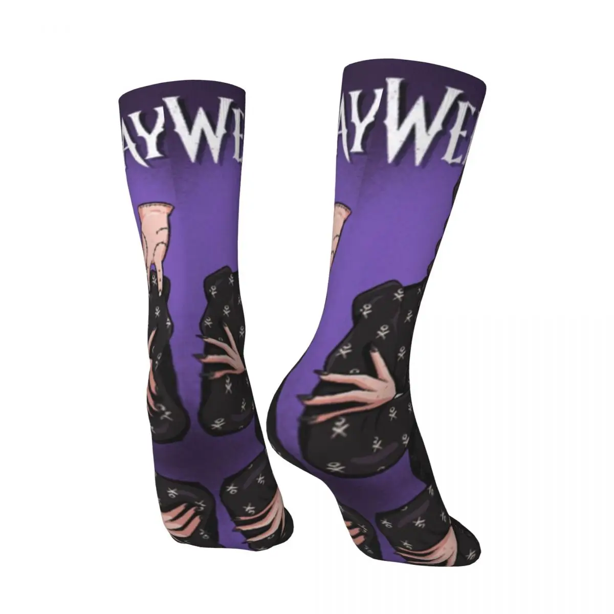 Wednesday Adams Unisex Socks Outdoor 3D Print Happy Socks Street Style Crazy Sock