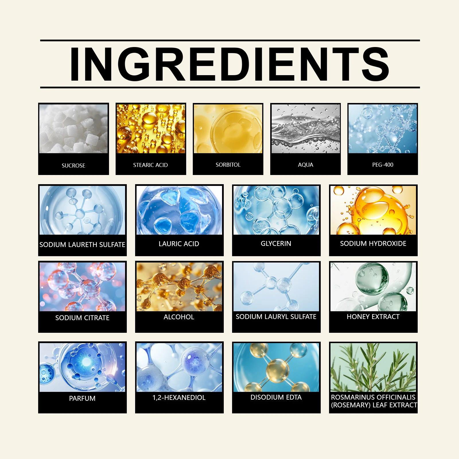 Hoegoa шампунь с розмарином, контроль жирности волос, уход за кожей головы, увеличение объема, укрепление блеска, твердый шампунь, 60 г для женщин и мужчин