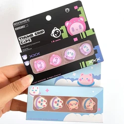 Thumb Grip Caps for Nintendo Switch Joy-Con Cute Silicone Joystick Cap Covers Accessories for Nintendo Switch/OLED/Lite Joycon
