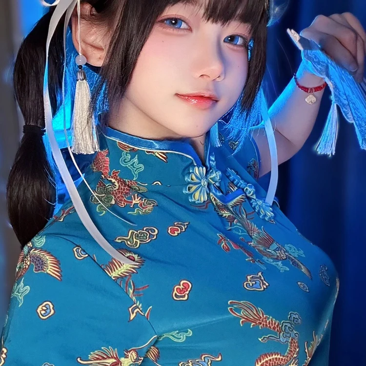 تنورة صينية جديدة من Sle Dr loween Cisas Cosplay orm تنورة خادمة ناعمة للفتيات ملابس يومية