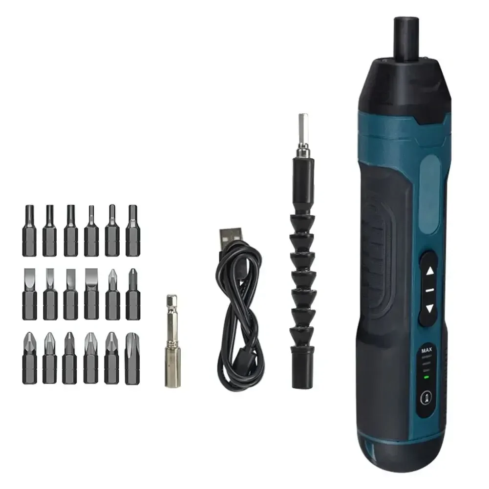 Multifunctionele Demontage Koppelherstelgereedschap Mini Draadloze Elektrische Schroevendraaier 1300Mah Oplaadbare Afstelling Boormachine
