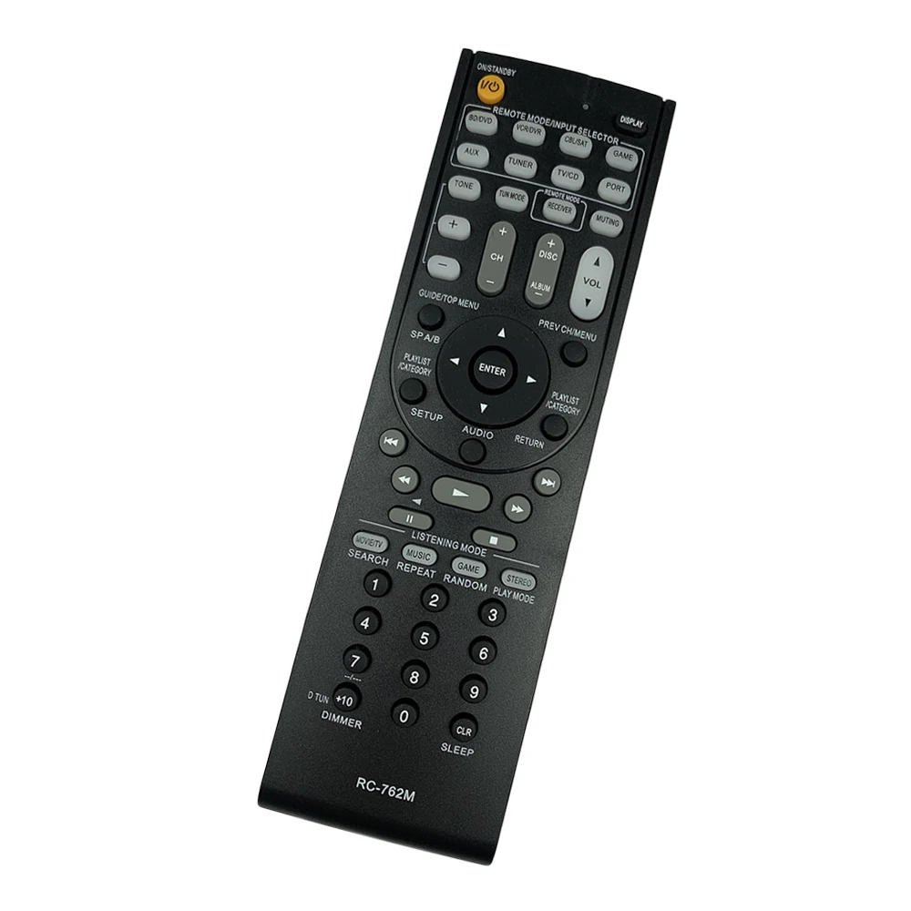 New For Onkyo Remote Control RC-762M HT-R538 HTR-C230 AVX-280 AVX-290 HT-R290 TX-SR308 HT-R380 HT-R390 AV Receiver