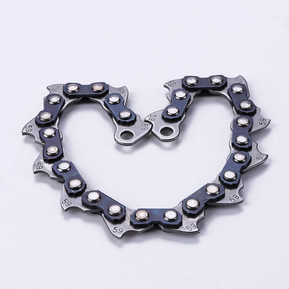 2-12PCS Chain Type Grass Cutter Replaceable Cutting Chain Blade Lawn Mower Grass Trimmer Head Chain for Woodworking Accessories