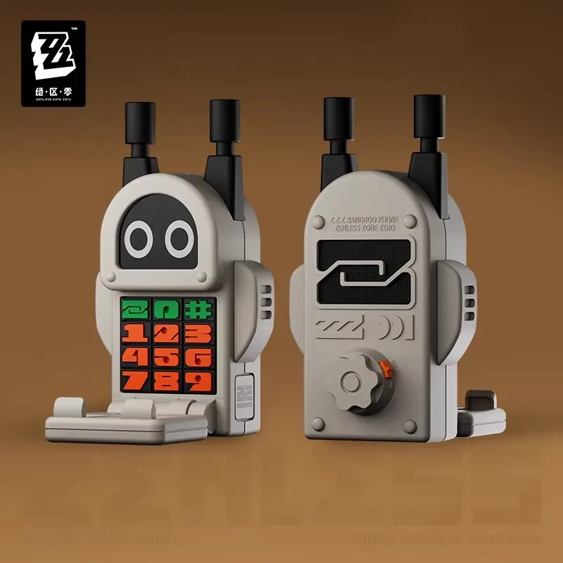 [Genuine] miHoYo Zenless Zone Zero Bangboo Wireless intercom Phone Holder Anime Accessory Desktop Ornament Cosplay Xmas Gifts