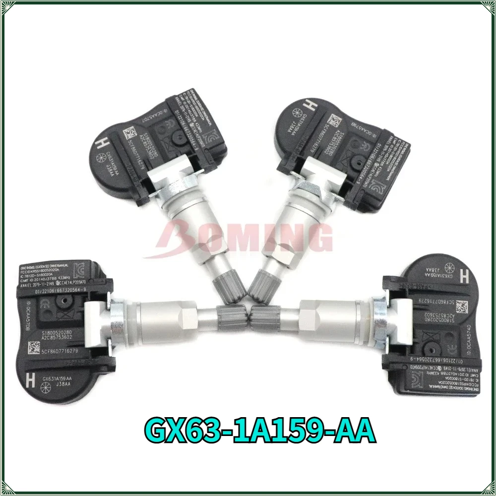 GX631A159AA TPMS TIRE PRESSURE MONITOR SENSOR For Jaguar F-Type Land Rover Discovery Sport Lr4 RANGE ROVER GX63-1A159-AA 433MHz