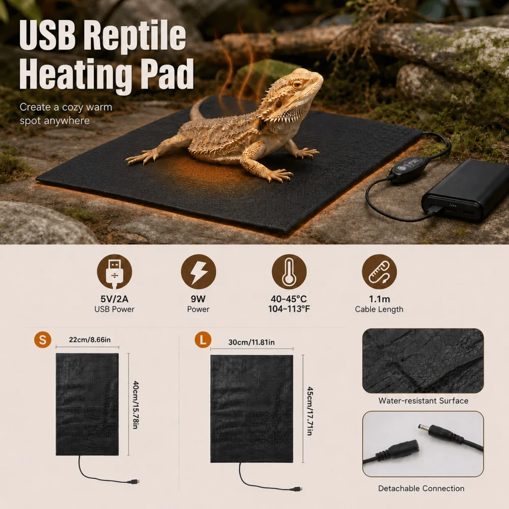 Tappetino Riscaldante USB per  - Reptile Heating Mat recensione e prezzo