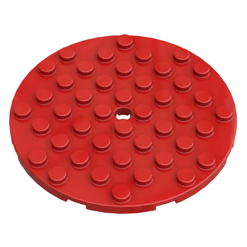 Building Blocks Technicalalal MOC Plates 8x8 Round gusset brick 1 PCS Creative Educational toy for children birthday gift 74611