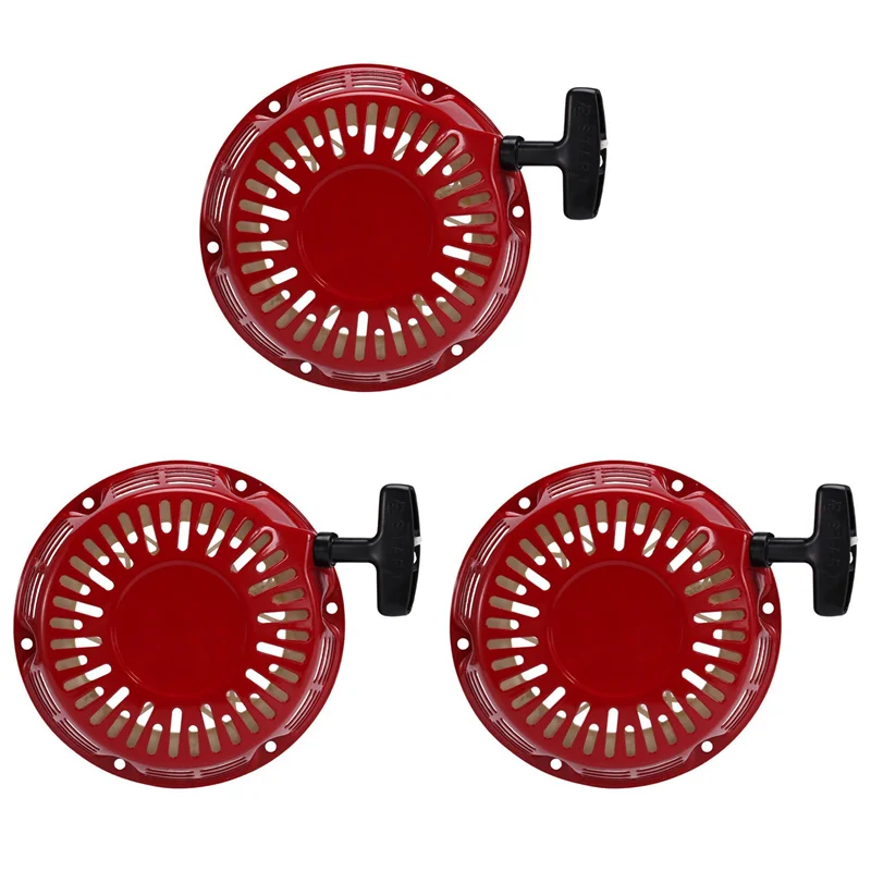 

ABSS-3Pcs 173F Ручной стартер для Honda GX240 GX270 8HP 9HP 177F Запасные части для двигателя-генератора