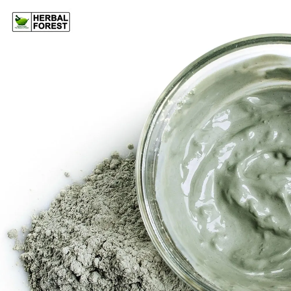 Natural Green Clay Mask Matcha Mud Mask Powder Oil Control Acne Cleansing Pores Tightening Skin Whitening Beauty Skin Care - Image 2