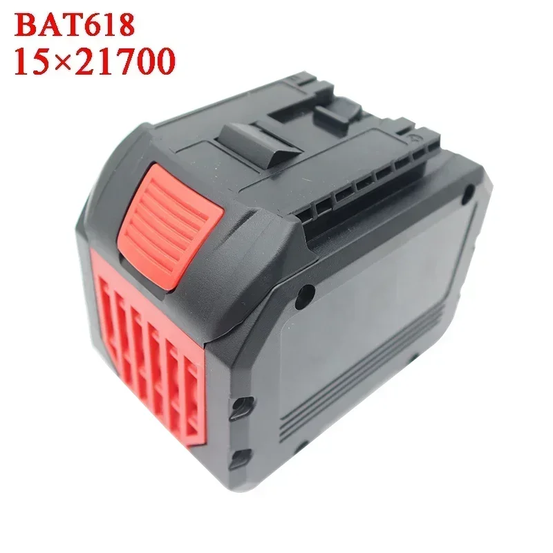 15x21700 BAT618 Lithium Battery Plastic Case PCB Charging Protection Circuit Board For Bosch 18V BAT610 BAT609G BAT618G Housing