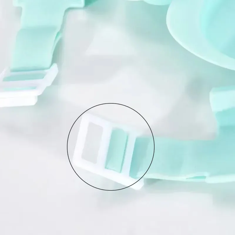 قبعة استحمام للأطفال من المطاط الناعم المقاوم للماء قابلة للتعديل لحماية الأذن للأطفال، شامبو للأطفال، نمط تاج حمام الطفل