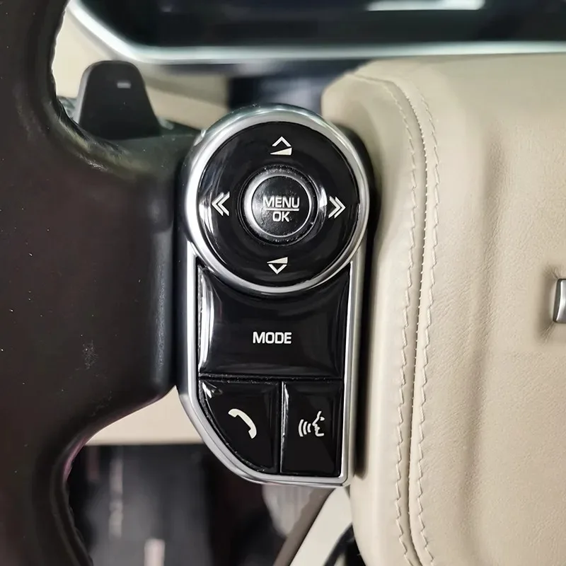 For Range Rover Sport 2014-2017 Center Console Button Cover for Executive Edition 2013-2017 Terrain Traction Control Sticker