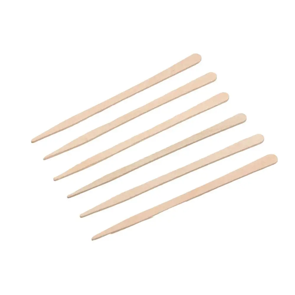 Depressor Wooden Body Beauty Tool Small Wax Sticks Body Hair Removal Sticks Waxing Applicator Sticks Face Wiping Wax Tool