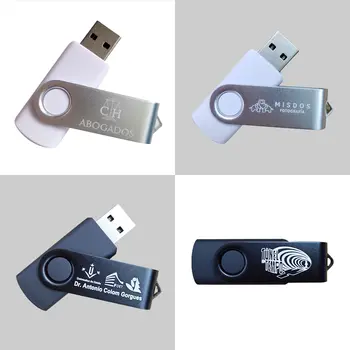 50 ks/lot USB flash disk mini pero 4 GB 2 GB 1 GB pendrive 64 GB 32 GB 16 GB kovový disk clear usb zdarma vlastní logo 10 nejlepší prodej 2GB paměť USB - №8