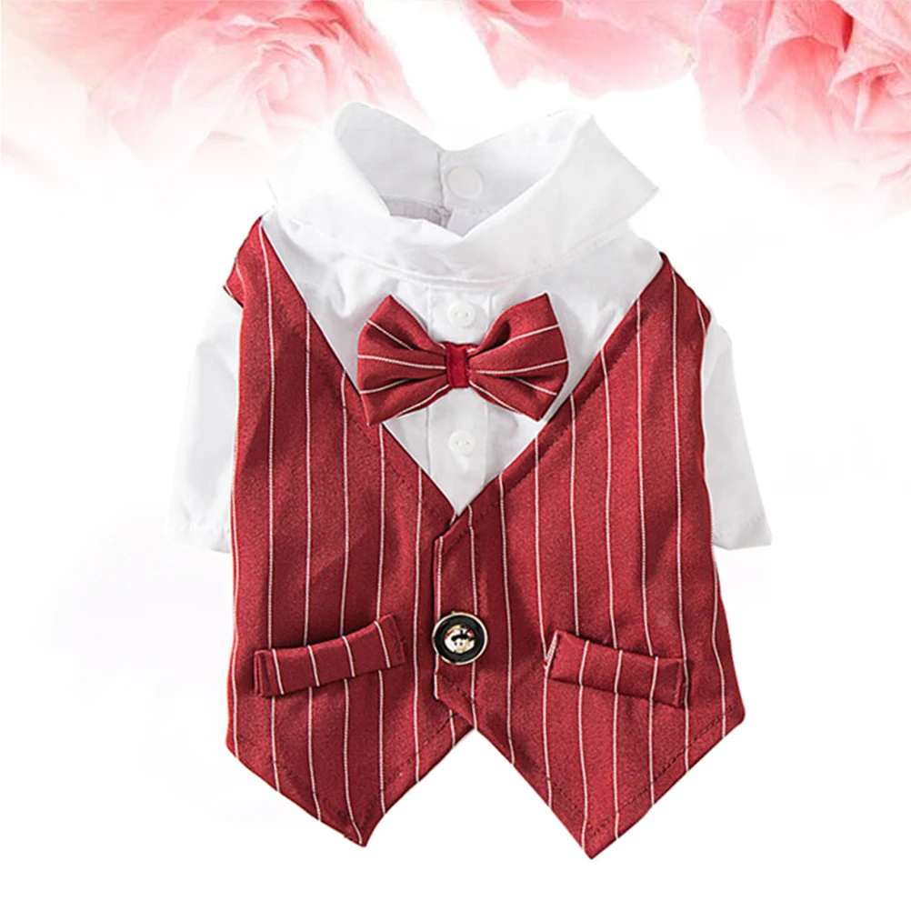 

Adorable Suit Costume Wedding Party Dress Gentleman Pattern Size Easy Clean Fast Dry Durable Comfortable Clothes For